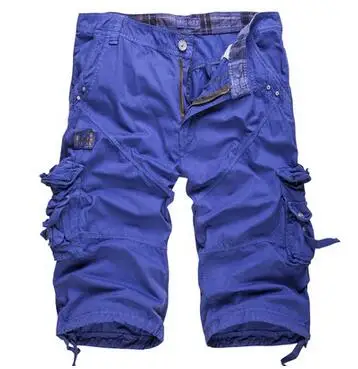Pantalones capri de talla grande para hombre, pantalones capri de verano para hombre, pantalones cortos casuales