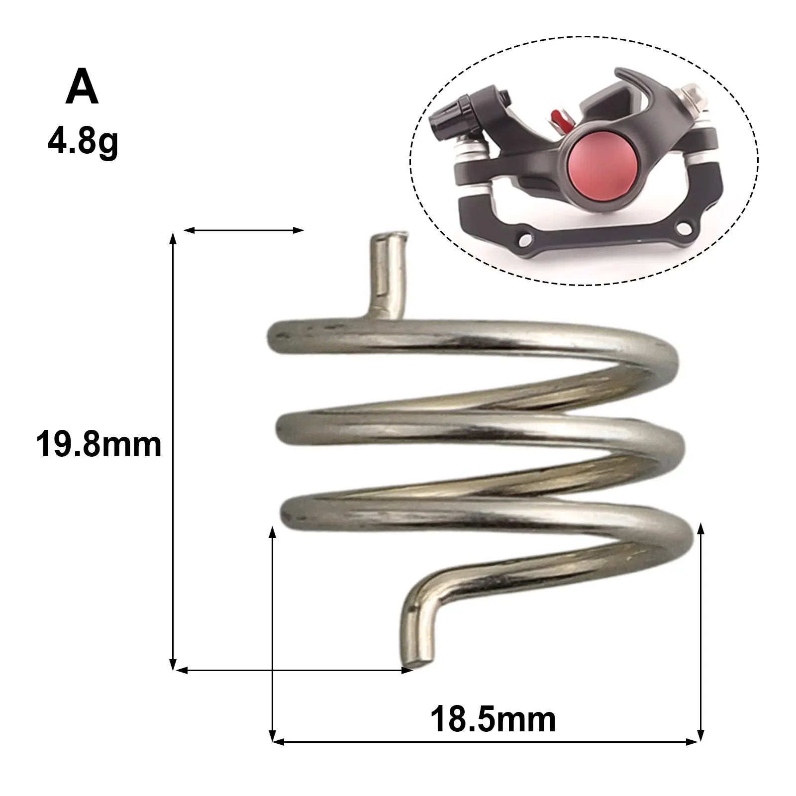 

1pc Bicycle Brake Springs Bike Mechanical Disc Brake Caliper Springs Cycling Accessories For BB7 BB5 Brake Arm Caliper