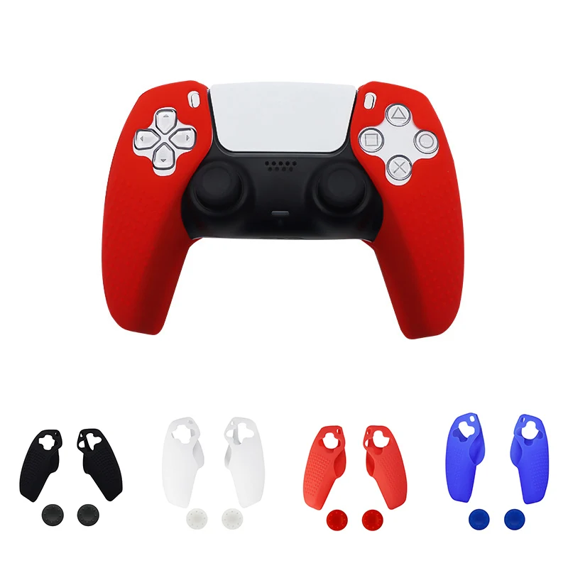 Funda de silicona antideslizante para sony playstation dualsense 5 ps5