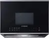2413 1  Over the Range  Oven with Vent Fan, 1.34 cu. ft. Capacity, 1000W, 24 inch, Black / Stainless Steel 1