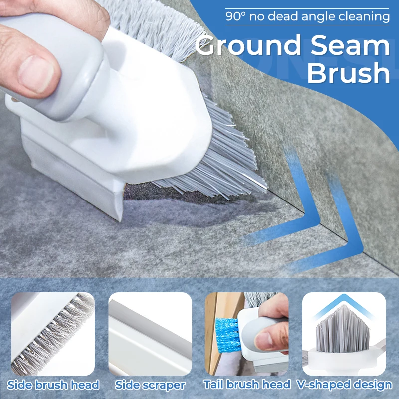 1pc Corner Crevice Cleaning Brush, Kitchen Gas Stove And Bathroom Tile Wall  Gap Cleaning Brush