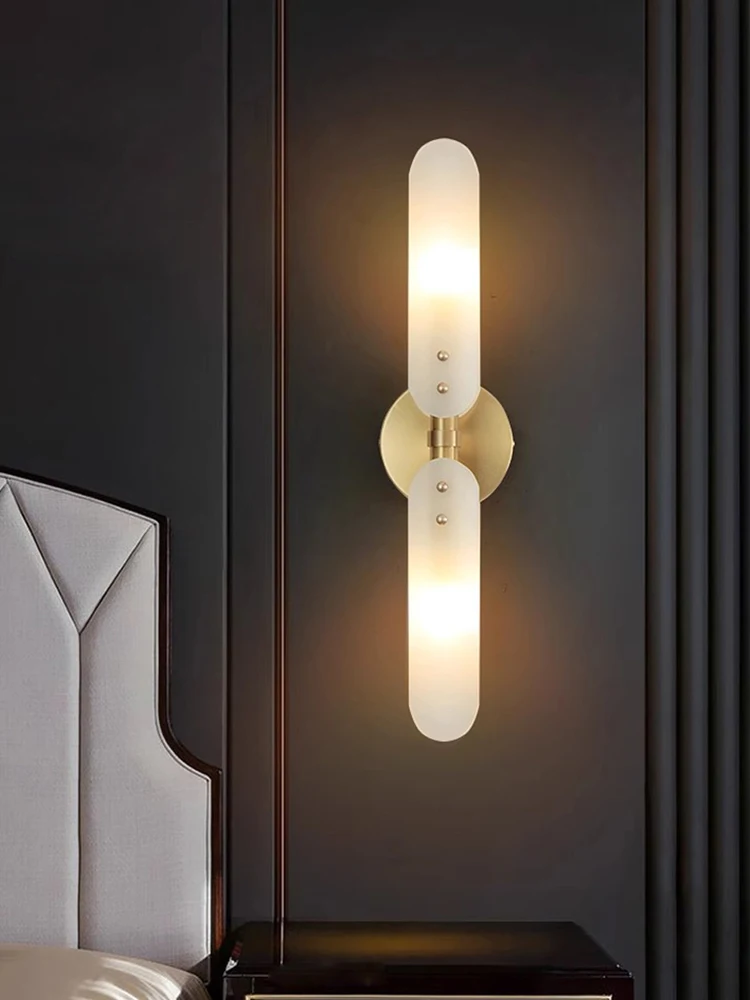 

2023 Trendy Art Deco Copper Gold Black LED Lamp LED Light Wall lamp Wall Light Wall Sconce For Bedroom Living Room