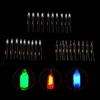 10Pcs Neon Light Bulbs 4*10mm 5*13mm Main Power Indicator With Resistance 220V Red/Blue/Green 1