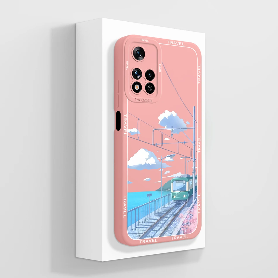 Artistic Style Full Coverage Bumper Back Cover - Soft Protector Case