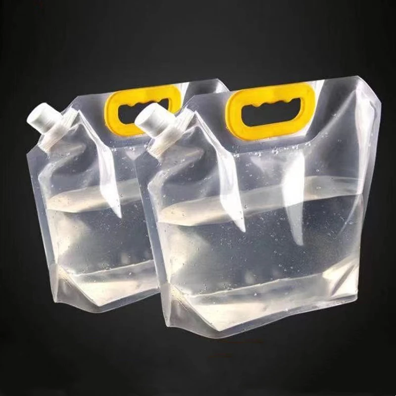 Sacs De Rechange Pour Distributeur Bag-in-Box - 5 Litres, Avec Robinet Papillon - Pour Vin, Jus, Sirop - Lot De 5 Sacs
