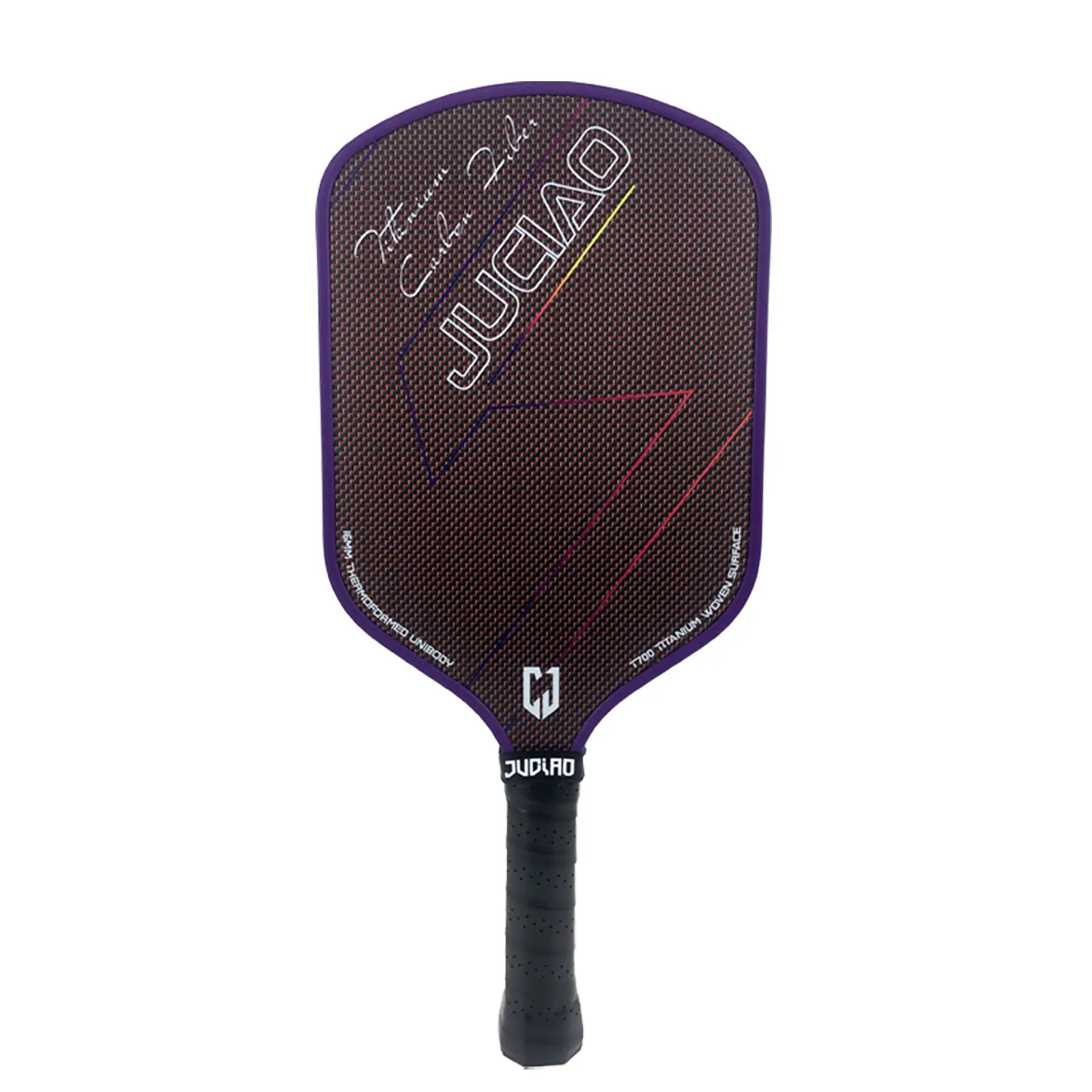 JUCIAO T-Titanium Pickleball Paddle Carbon Fiber Pickleballs
