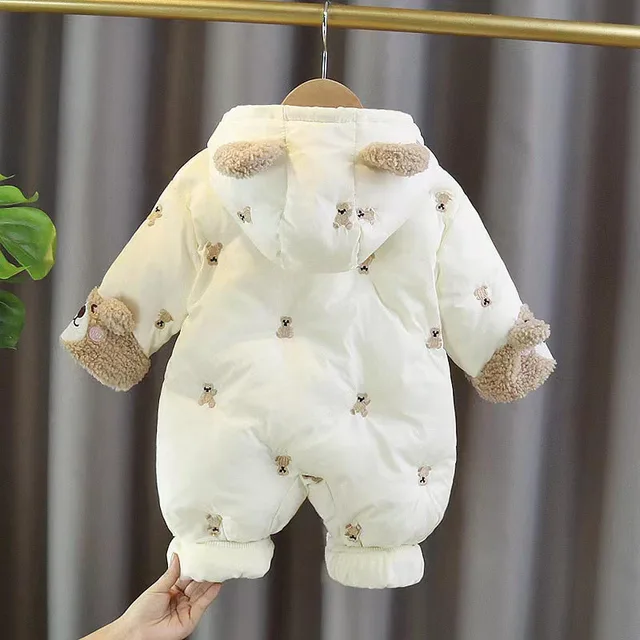 Baby Snowsuit 9-12 Months Newborn Infant Baby Girls Boys Winter - Main Image
