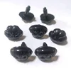 DIY 9/12/15/19mm Flat Bottom Triangle Nose Toy Puppy Bear Nose  Accessories Plastic Plushs Snout Animals Nose Plush Accessories 2