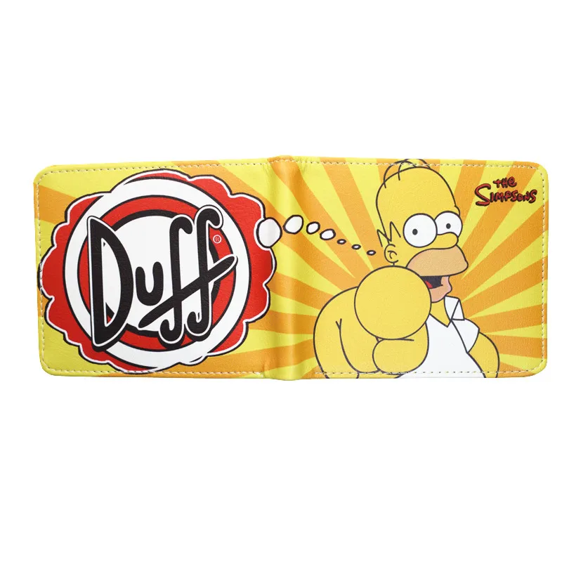Charming Cartoon PU Leather Wallet with Zipper Coin Pocket