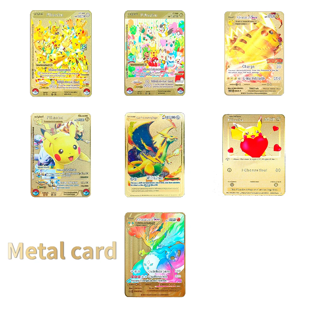 Gengar Vmax Gold Card Gengar VMAX Gold Metal Pokemon Card – Van