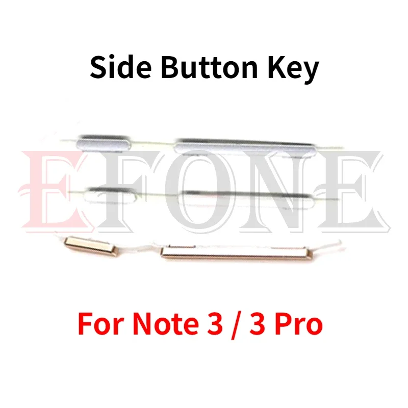 1set For Xiaomi Redmi Note 3 Pro Volume Power Button Power ON OFF Volume Up Down Side Button Key