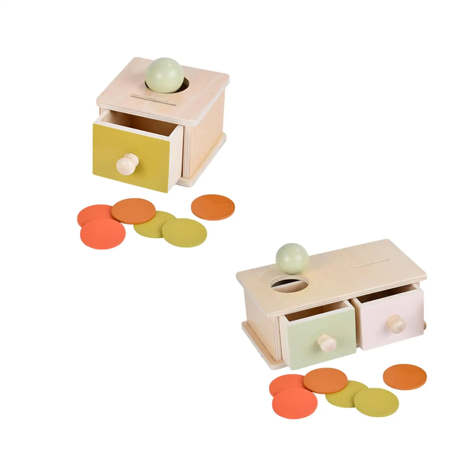 

Colorful Ball Drop Box for Developing Motor Skills Gift for Toddlers