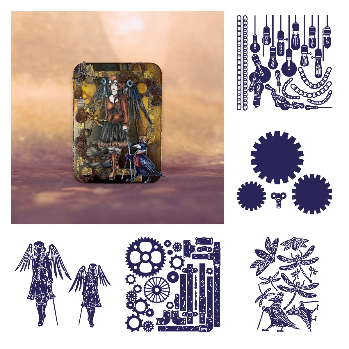 

Exquisite Gear Series Cutting Dies Diy for DIY Scrapbooking Crafts Dies Cut Maker Photo Album Template Handmade Decoration