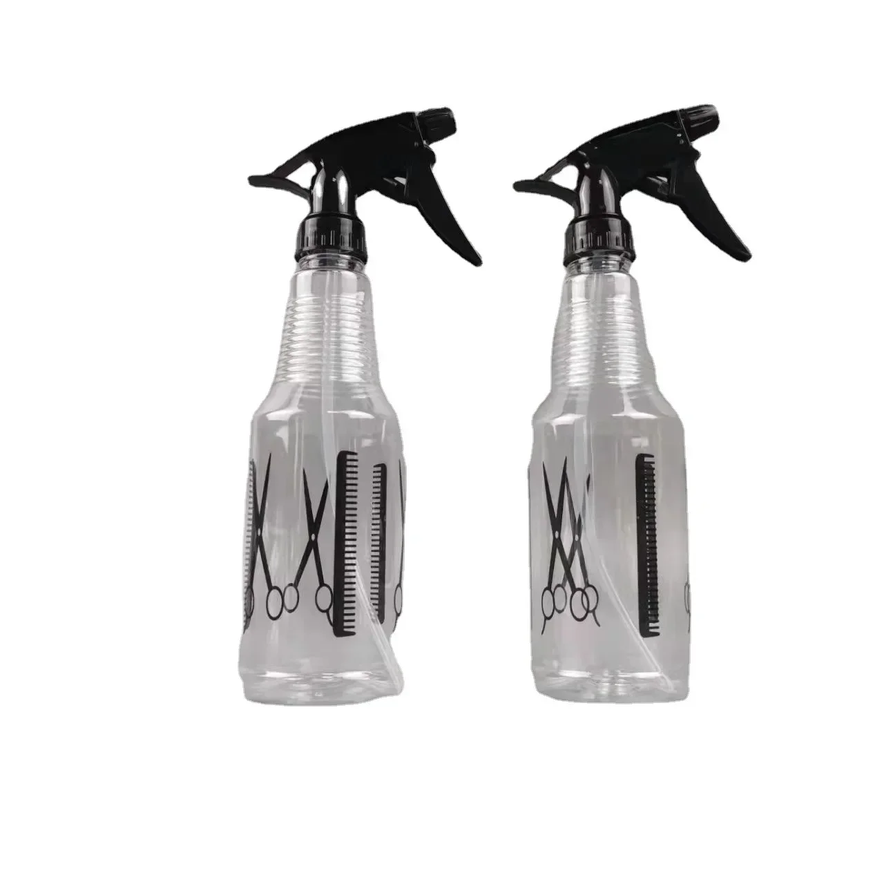 500ML Hairdressing Spray Bottle Salon Barber Hair Tools Water Sprayer Transparent Make-up Style Portable Plastic Spray Bottles