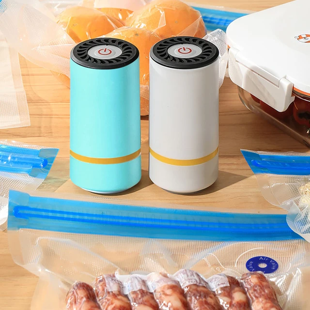 Mini Handheld Vacuum Sealer Compressed Bag Electric Air Pump USB