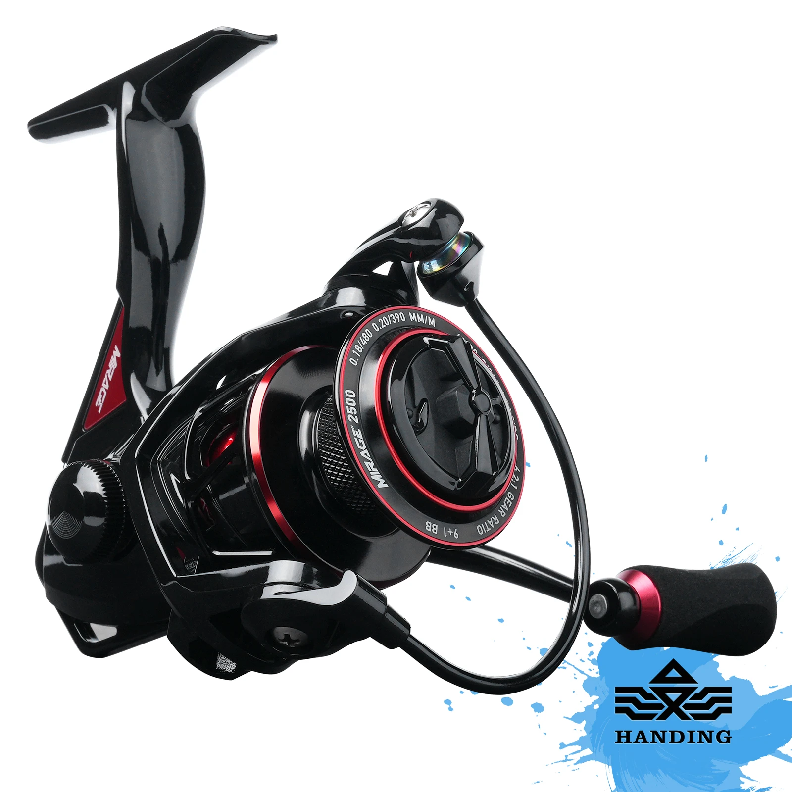 HANDING Magic Spinning Reel Lightweight Carbon Fiber Fishing Reels 15KG Max  Drag 10+1BB Accurate Casting 2000 Long Casting 2500 - AliExpress