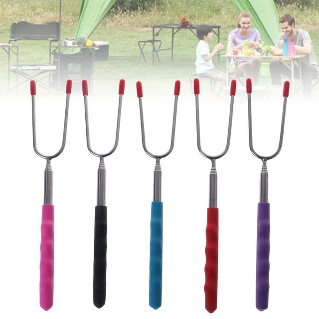 1Pc 25-85 Cm-Es Teleszkópos Bbq Villa Rozsdamentes Acél U-Alakú Grillvilla A Kebab Mályvacukrász Pörköltet