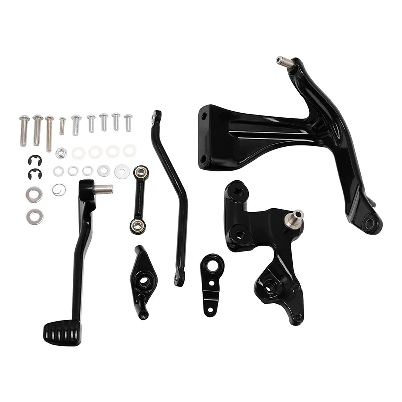 Moto Mid Controls Lato Freno Per Harley Fat Bob Sport Glide Flsb Fxfb Fxdrs