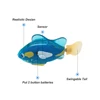 LED Luminous Baby Bath Toys Interactive Colorful Fish Toys Swimming Bath Plastic Fish Toys Floating Wind Up Toys Gift 3