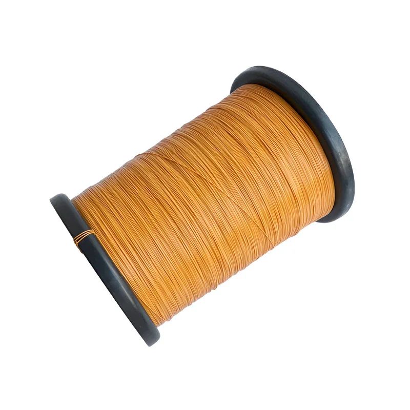 Fio de Cobre do Único Núcleo Triplo Isolado Desencapado Alta Temperatura Soldadura Direta Fio do Enrolamento 100m Pelo Núcleo 0.150.9 mm