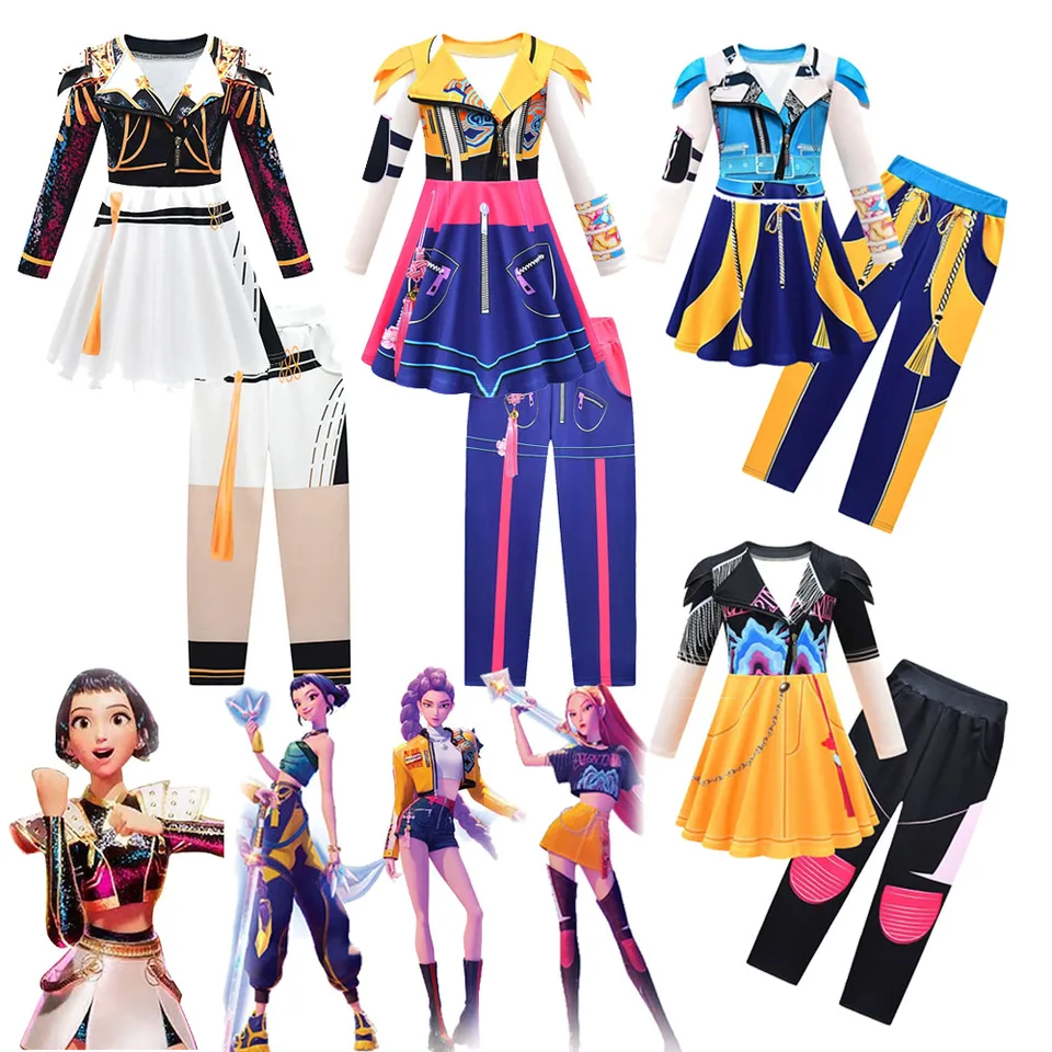Costume Cosplay Décontracté WOGOYO Pour Filles - Inspiré Des Chanteuses Pop, Idéal Pour Halloween, Fêtes Et Scène