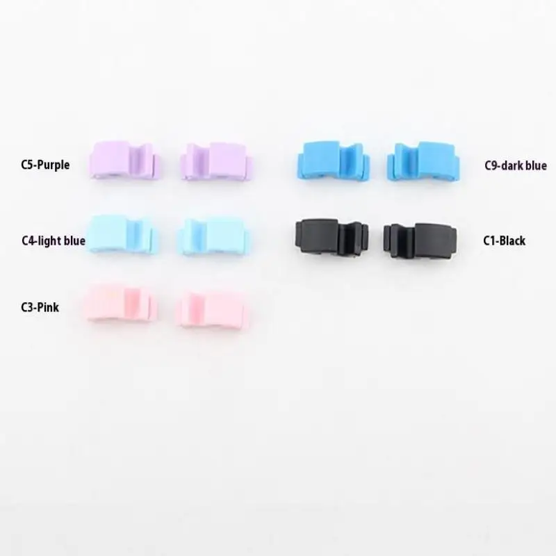 Kinder Silikon Brillen Beine Brillen Arm Anti-Rutsch Snap-on Brillen Arm Ersatz Mehrere Farbe Silikon Brillen Beine – Detail 9