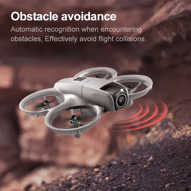 GT3 4K Dual Camera RC Drone Auto Obstacle Avoidance Optical Flow Positioning  Altitude Hold Foldable Quadcopter Toy 5
