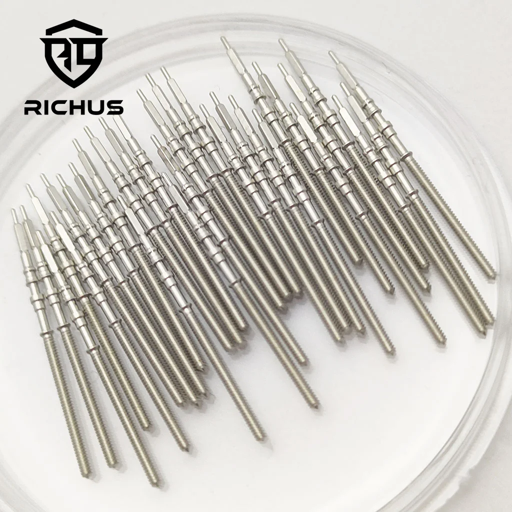 RICHUS Stainless Steel Watch Stem Kit with Crown - Premium Watch Parts