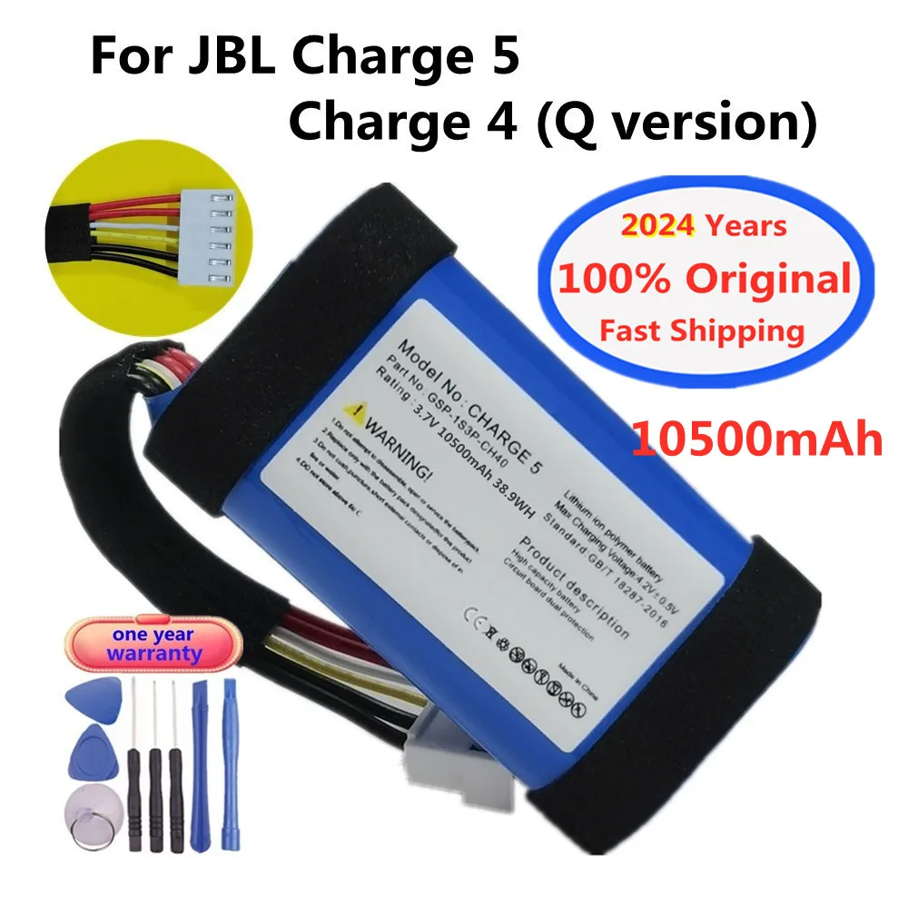 Bateria Original para Jbl Charge Carga Altifalante Versão q Altifalante Bluetooth sem Fio Gsp1s3p-ch40 2024