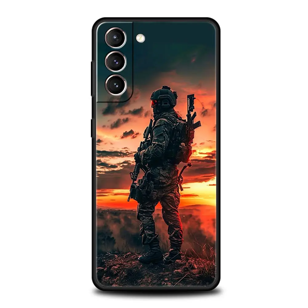 Military Army Special Forces Soft TPU Phone Case