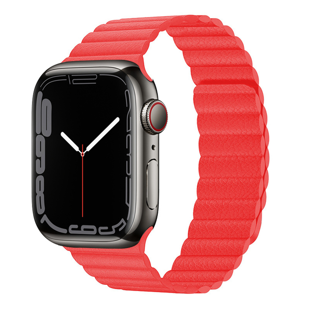 loop for Apple Watch band 44mm 40mm 41mm 45mm 38mm 42mm Magnetic wristband bracelet correa iWatch series 5 4 3 2 SE 6 7