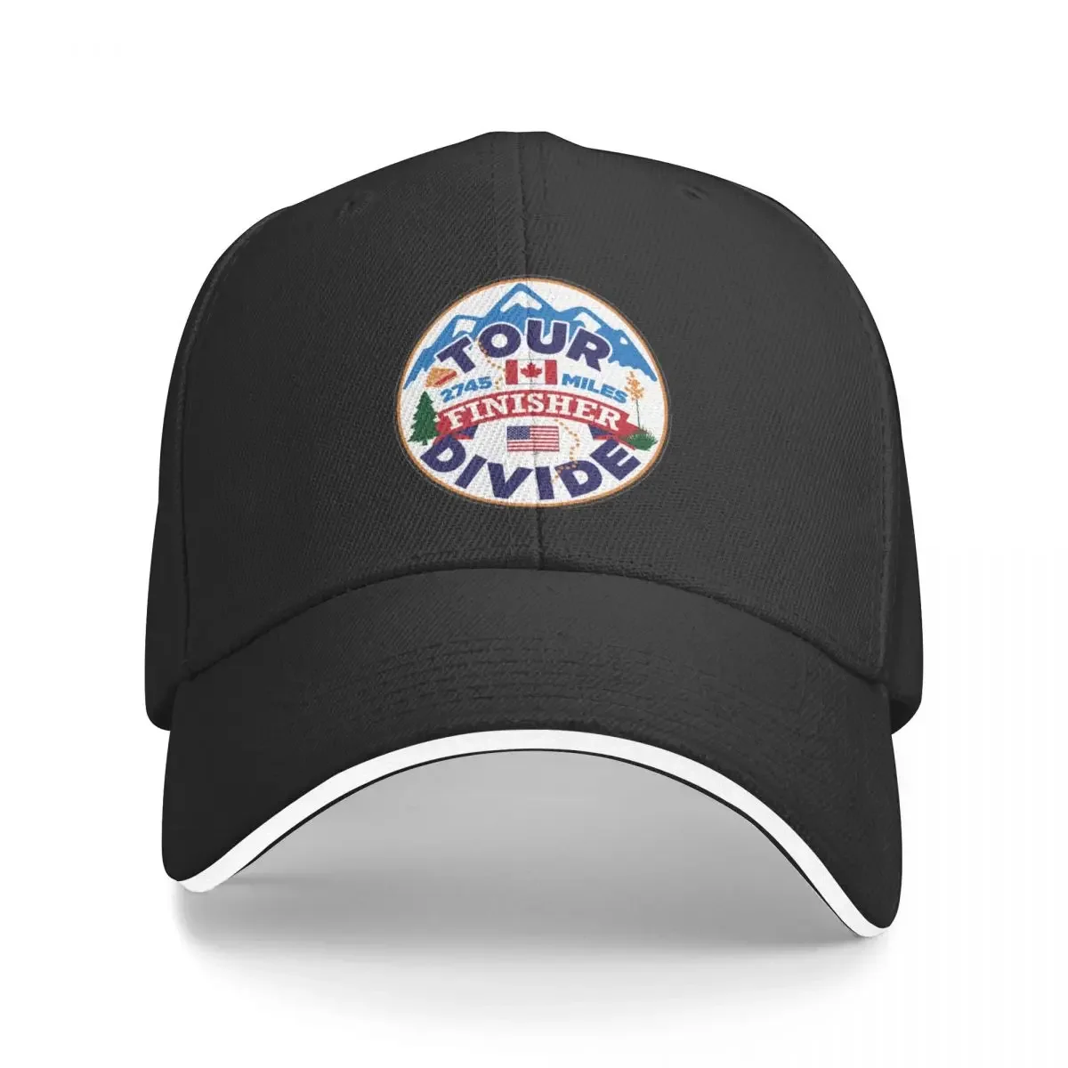 

Tour Divide Finisher Emblem Baseball Cap Vintage Luxury Brand party Hat Trucker Hats For Men Women's