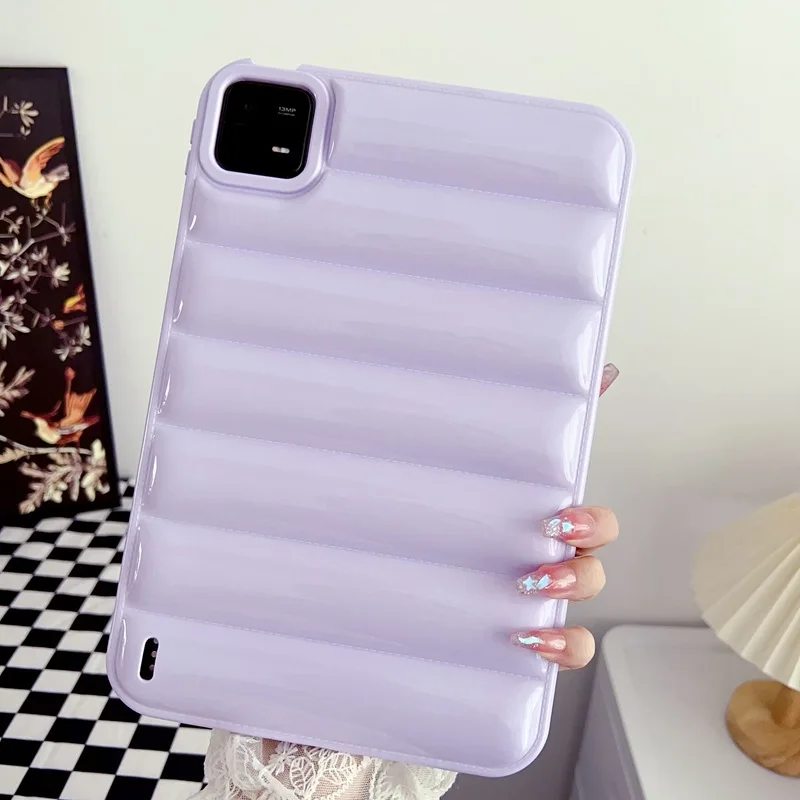 Vibrant Candy Color Shockproof Soft Silicone Tablet Case - 11-inch Cover