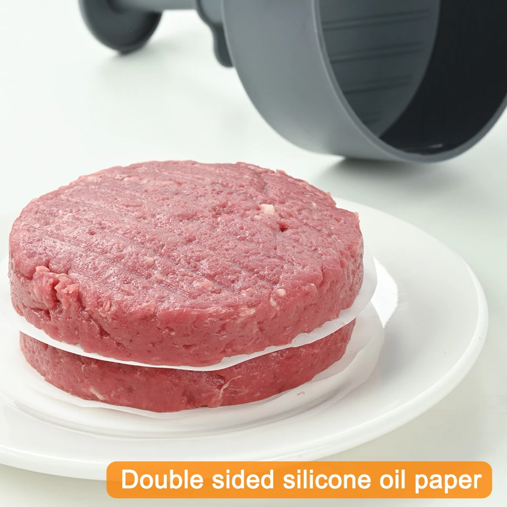 Hamburger Press Burger Patty Maker for Stuffed Burgers Beef Veggie Maker Mold Thickness Adjusted Burgers Cooking BBQ Tool