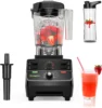 BioloMix 2200W Professional Smart Timer Pre-programed Blender, 2L round jar, Mixer Juicer Food Processor Ice Smoothies Crusher 1