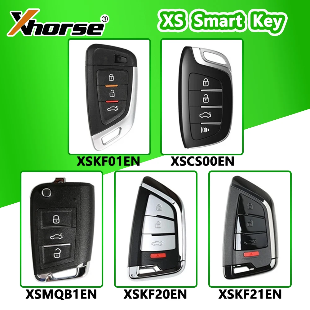 

1PCS Xhorse XSKF01EN XSCS00EN XSMQB1EN XSKF20EN XSKF21EN Smart Key