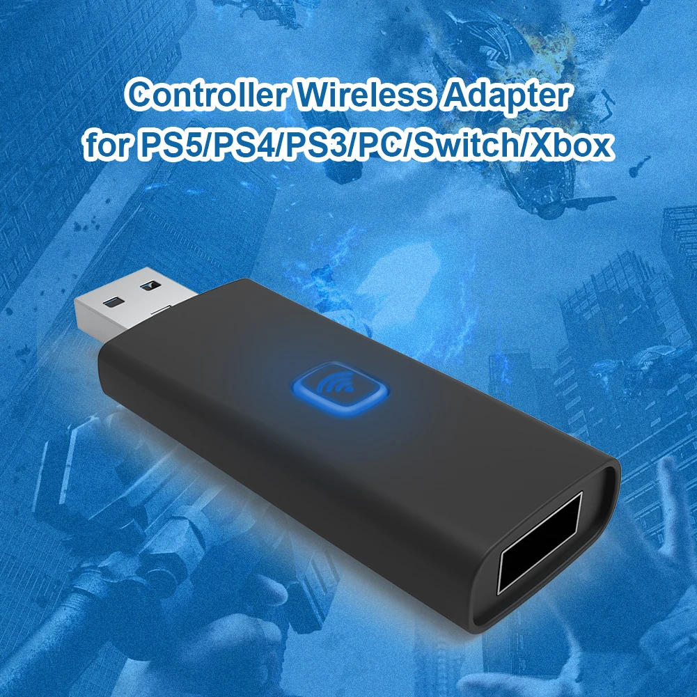 build Amorous Spændende Gamepad Converter Receiver For Ps5 Ps4 Ps3 Switch Xbox One  Bluetooth-compatible Controller Wireless Adapter - Accessories - AliExpress