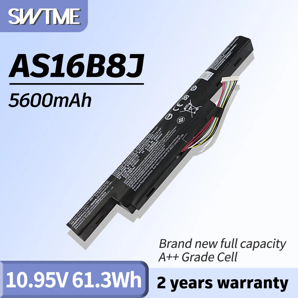 Batteria Per Laptop As16B5J As16B8J Per Acer Aspire 15.6 "E5-575G E5-575G-53Vg E5-575G-75Md E5-575-33Bm E5-575G-57D4 E5-575G-5341