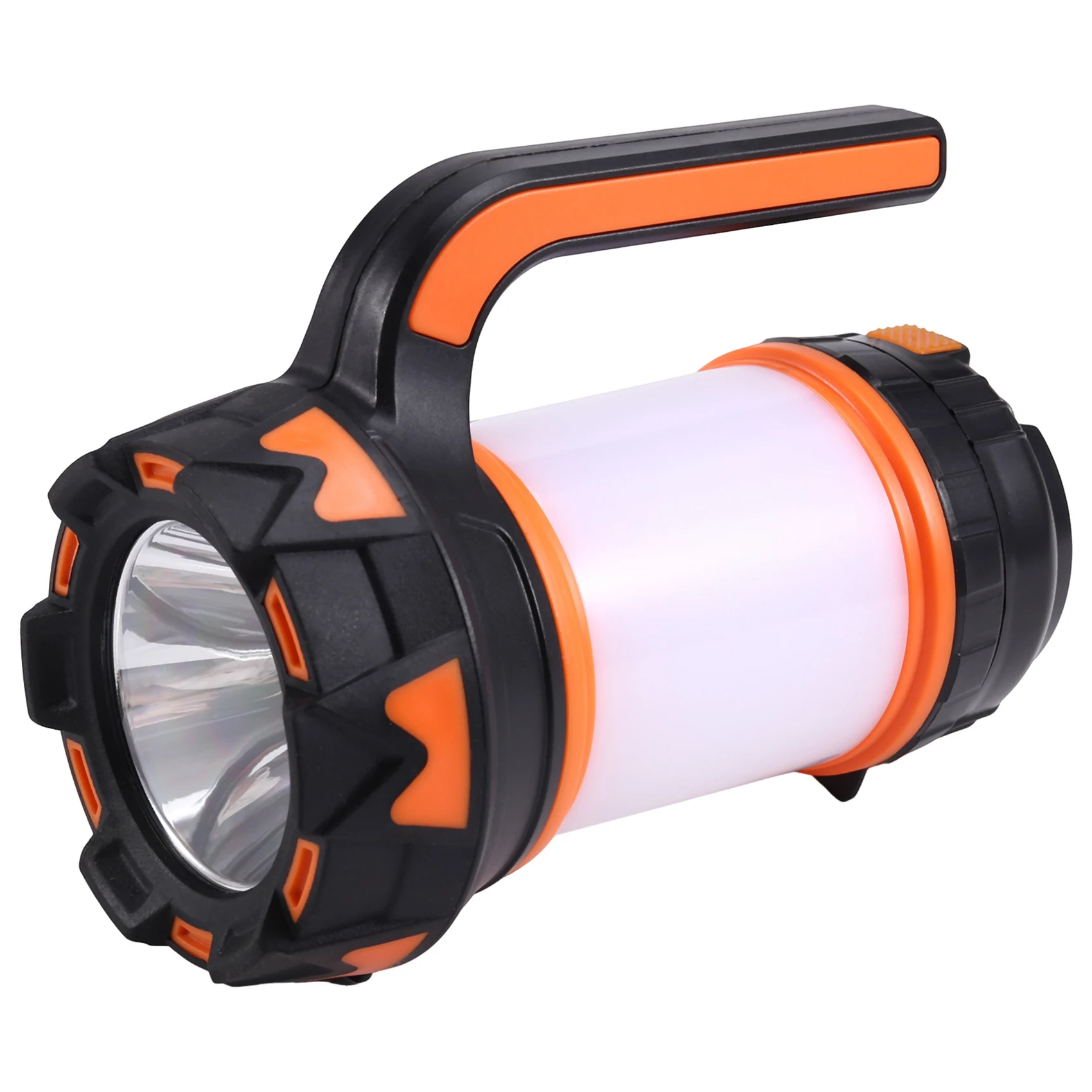 BAAU LED Lantern Camping Flashlight Rechargeable Waterproof Searchlight Outdoor Emergency Multi-Function Searchlight,C