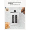 2 Slice Toaster with Auto Shut Off - Extra Wide Slots and Removable Drop-Down Crumb Tray with Cancel EU Plug 1