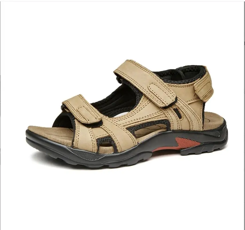 New Gladiator sandals open-toe platform outdoor beach sandals Roman shoes anti-skid summer casual shoes New men's sandals