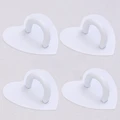 4Pcs White