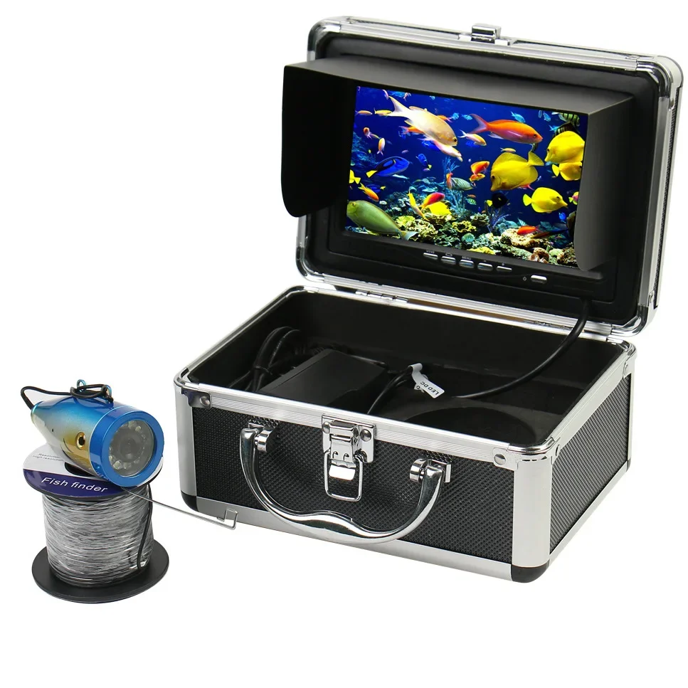 7 Inch 20 Meters High-definition Visual Fishing Device Underwater Camera Fish Finder Fishing Gear Camera