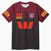 2425 New Jersey Clothing Men's T-shirt Oversixed NRL Rugby South Wales Training Uniform High-quality Short Sleeved Jersey Tees 1