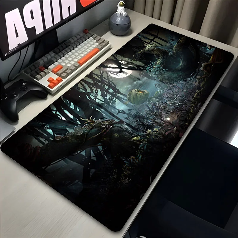 

Gamer Table Mat League of Legends Amumu Large Mouse Pad Laptop Office Soft Desk Pads Keyboard Gaming Playmat xxl Anime Mousepad