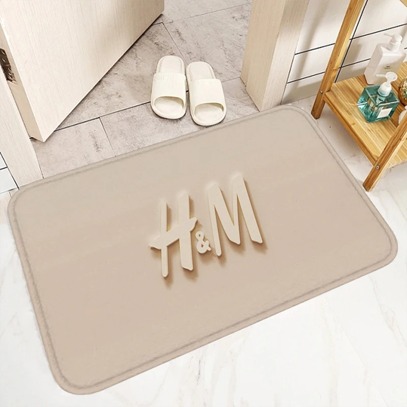 B-H & M 현관 문짝 매트, 방 바닥 카펫, 주방 카펫, 욕실 매트, 귀여운 러그 러그, 가정용 맞춤형 목욕 발