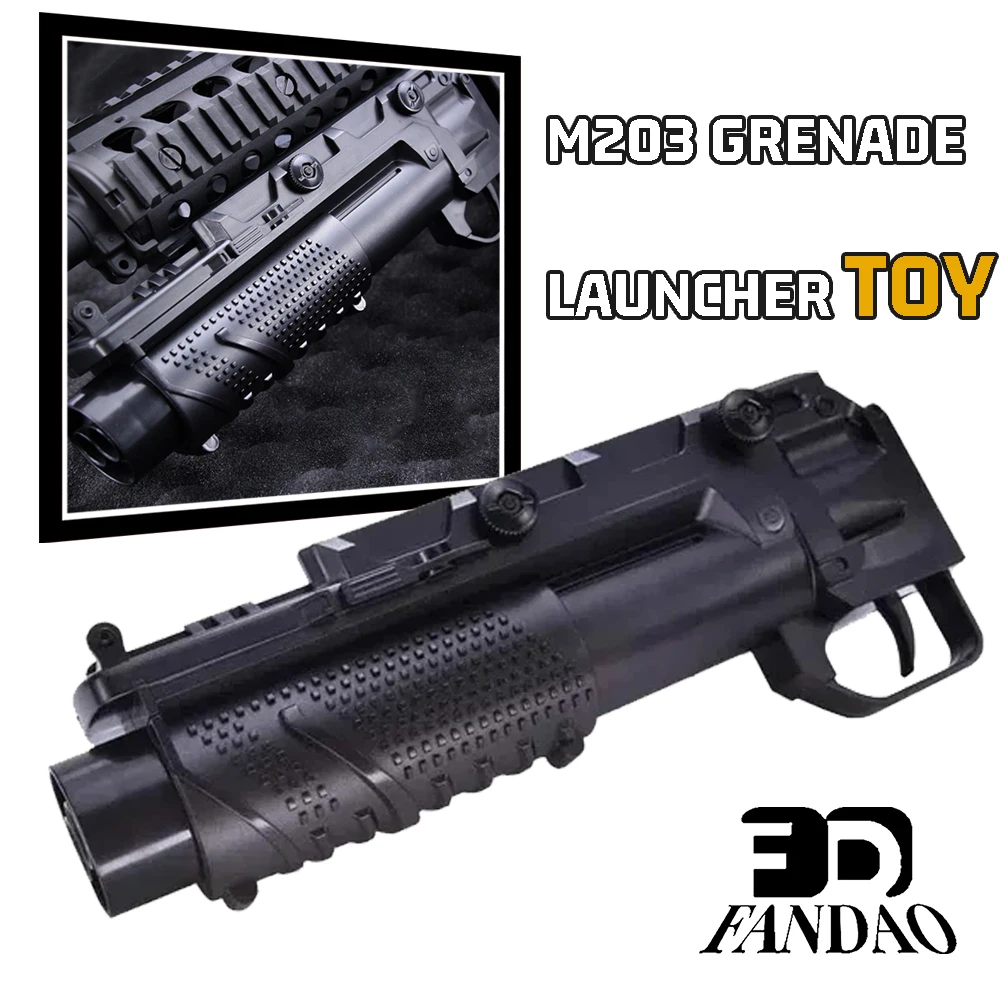 M203 Gel Balls Grenade Launcher with Double Barrel Double Bell