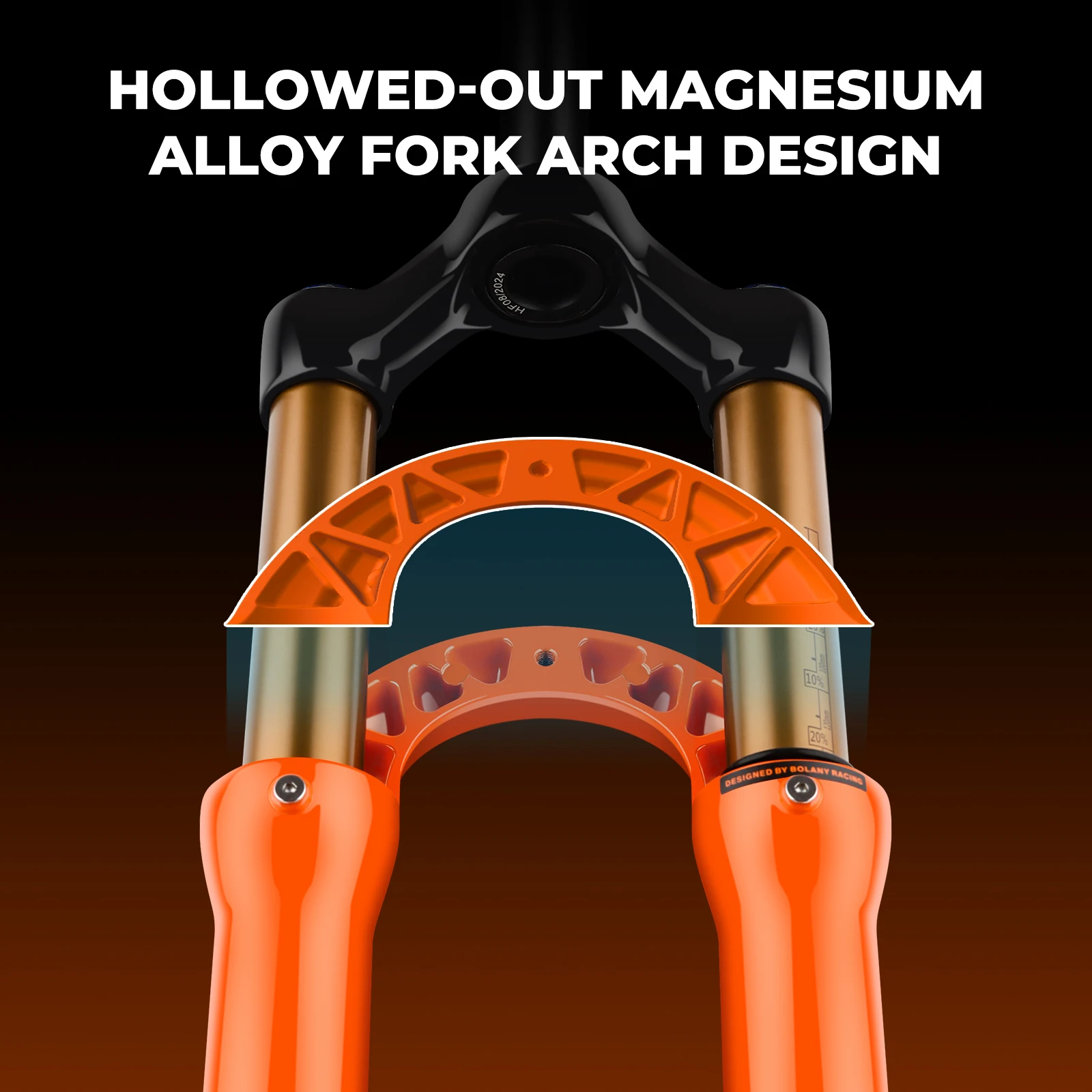 BOLANY MTB Air Suspension Fork 3