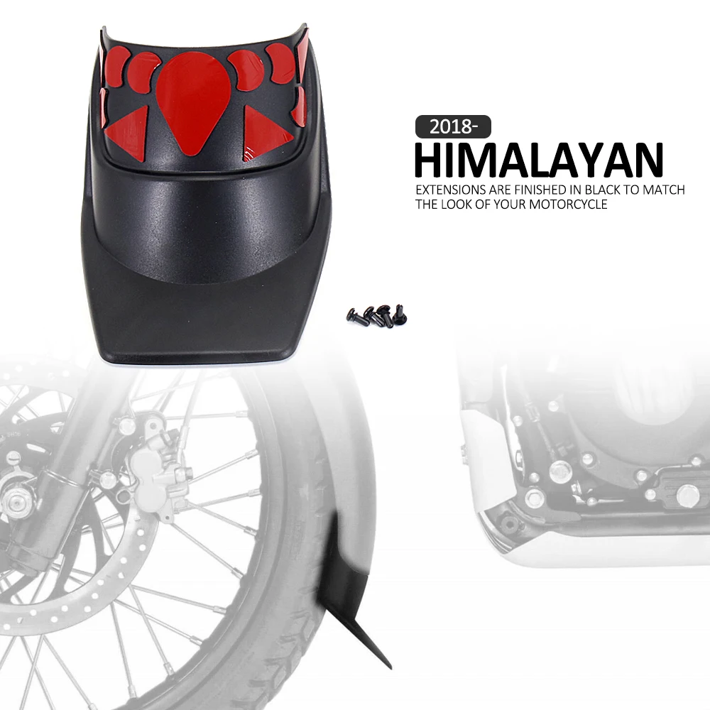 Nuovi Parafanghi Per Moto Parafanghi Per Ruote Anteriori Neri Parafanghi Accessori Per Parafanghi Per Royal Enfield Himalayan Himalayan 2018 - 2022