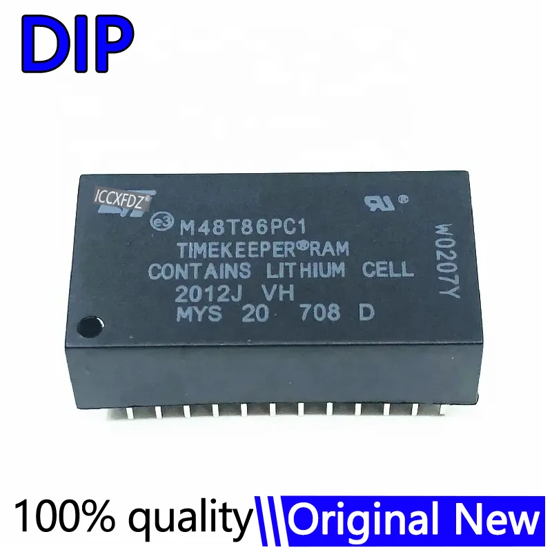 1 Pz/lotto M48T86PC1 M48T86PCI M48T86 DIP-24